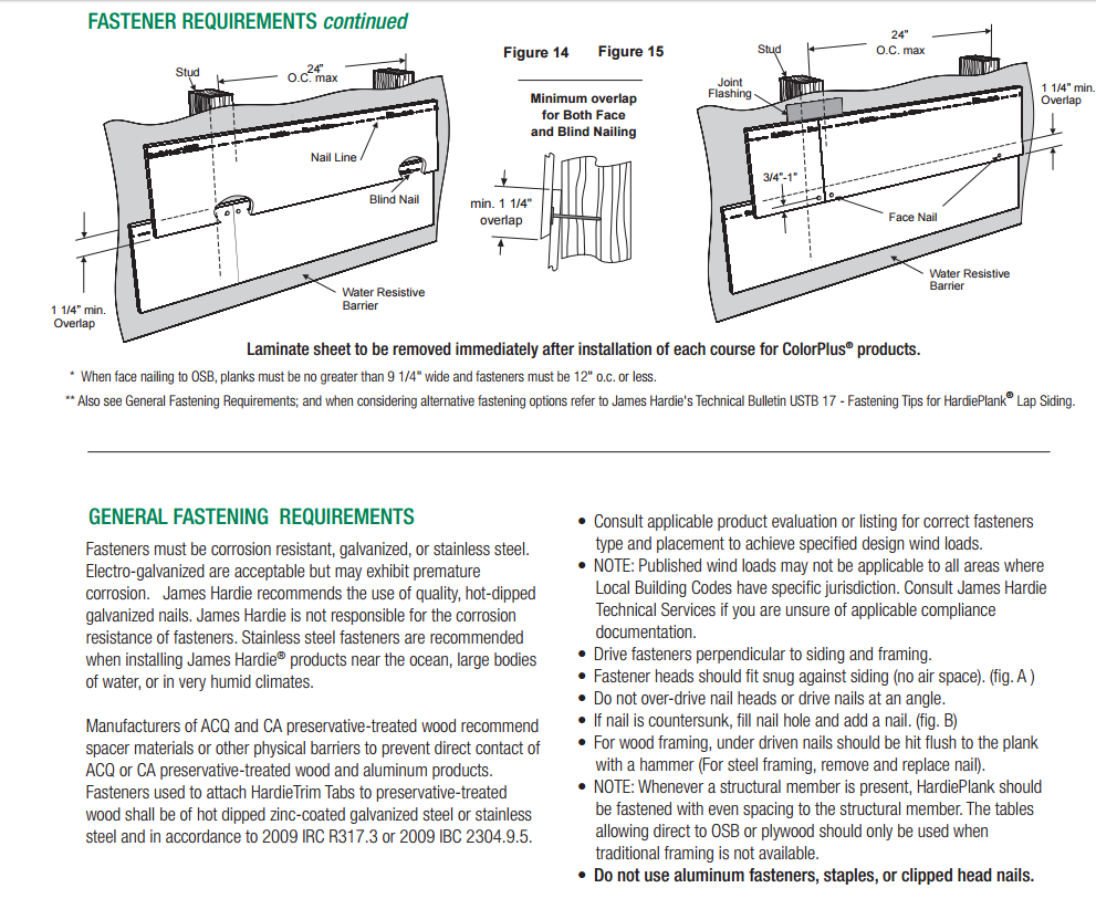 James Hardie Primed Siding